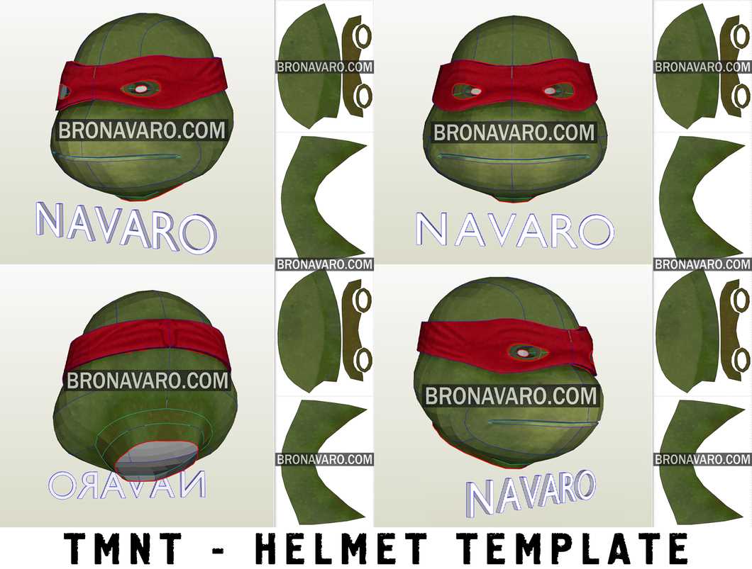 ninja turtle mask printable