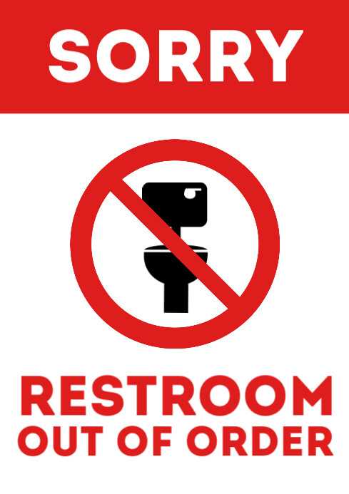 out order sign printable