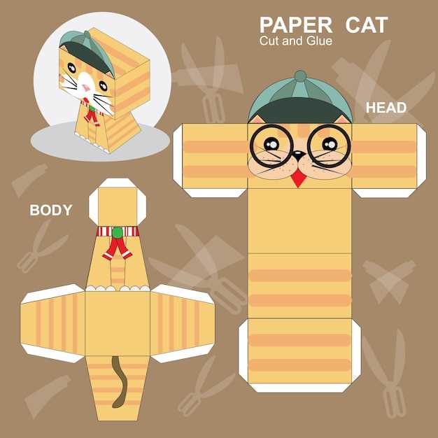 paper cat printable