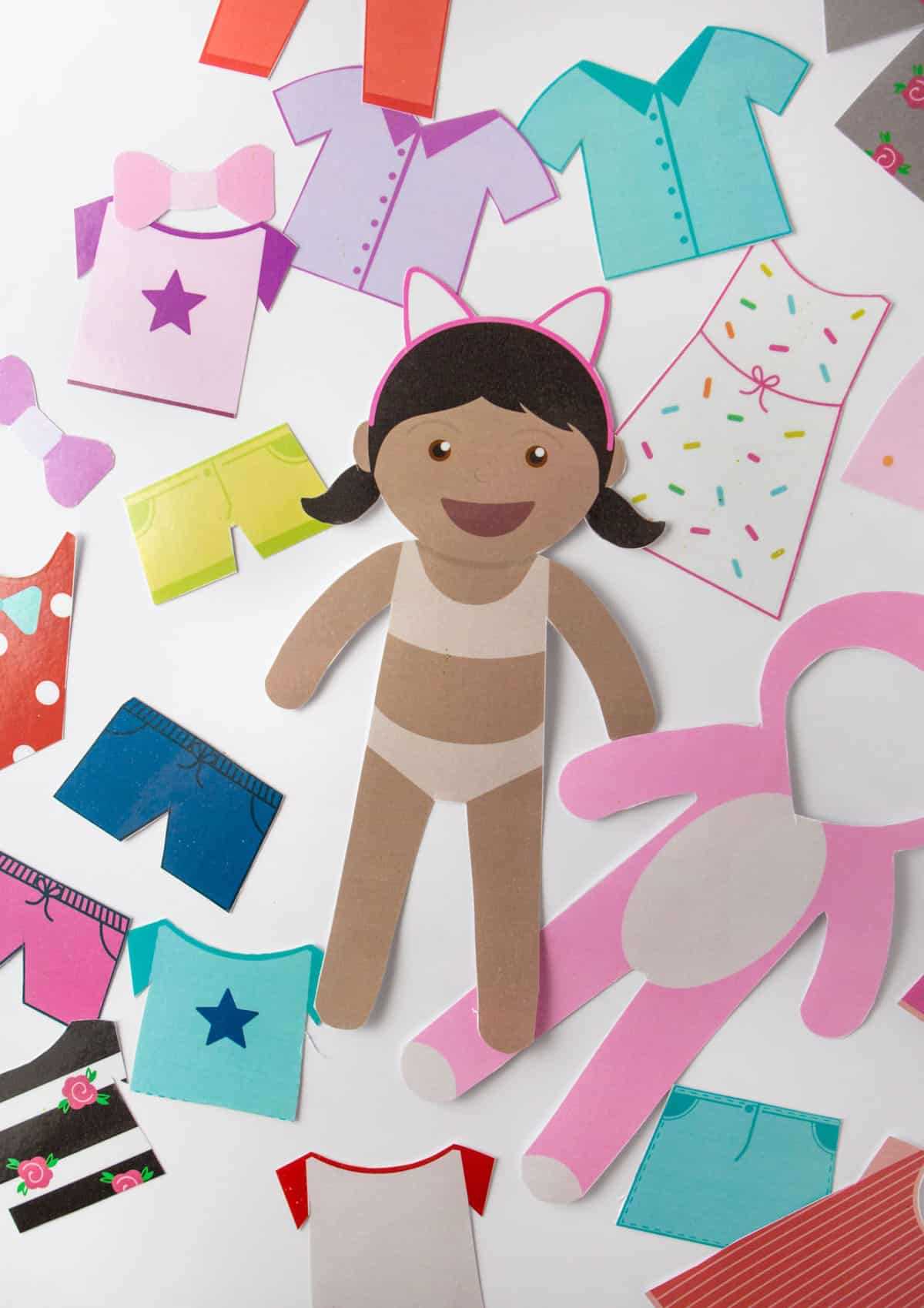 paper doll printable free