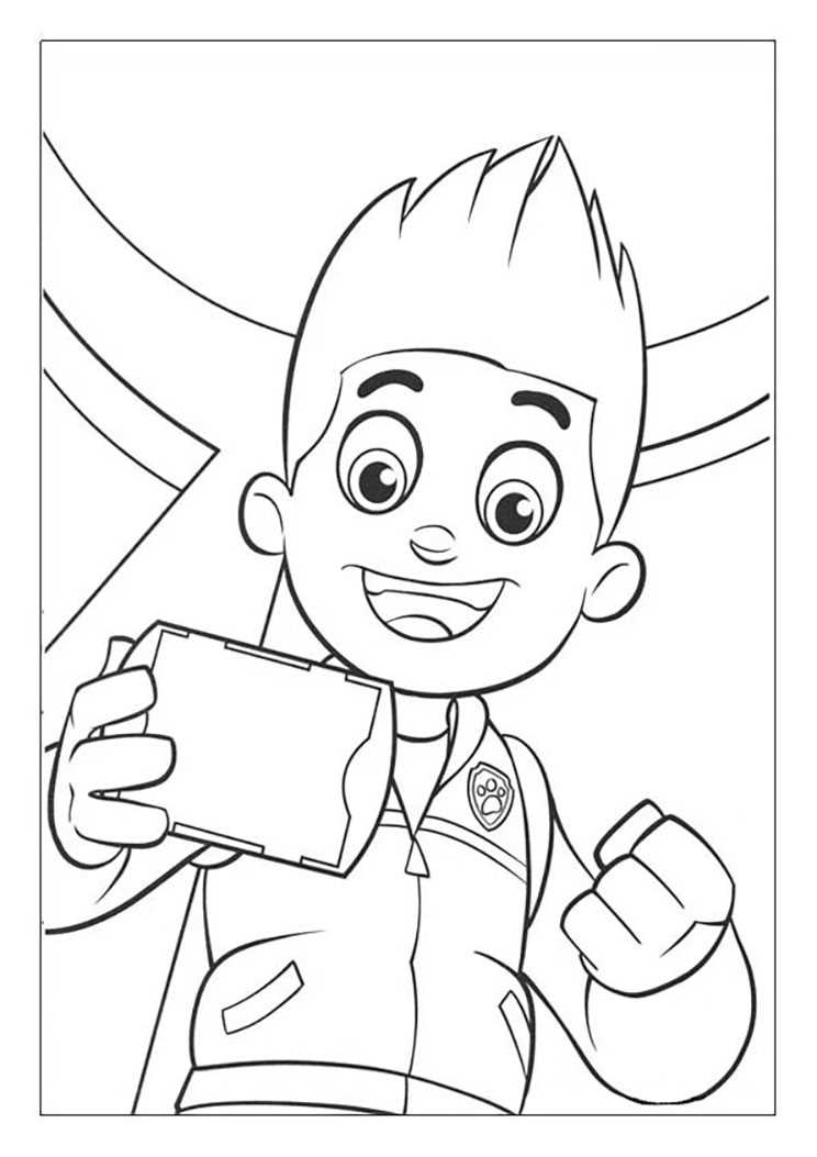 paw patrol printable coloring sheets