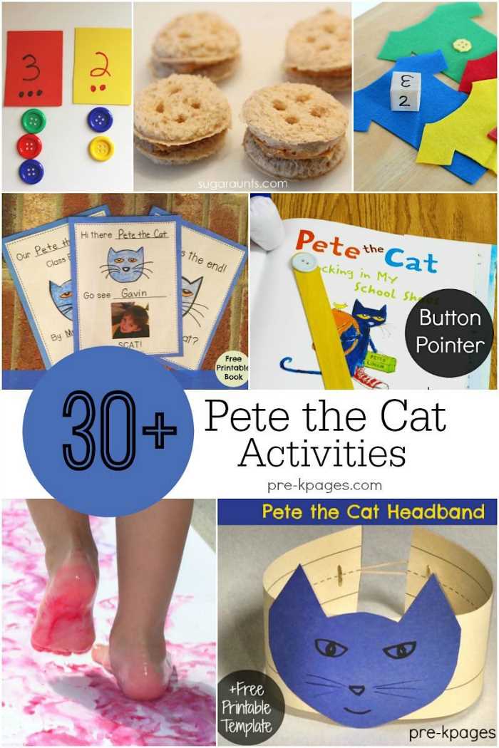 pete the cat craft printable