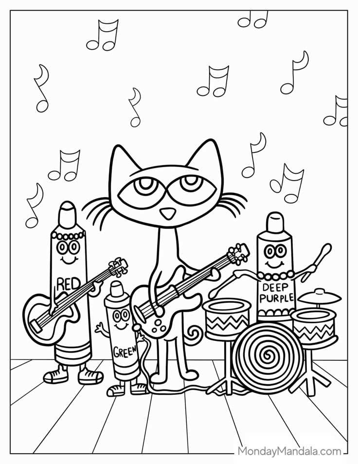 pete the cat free printables