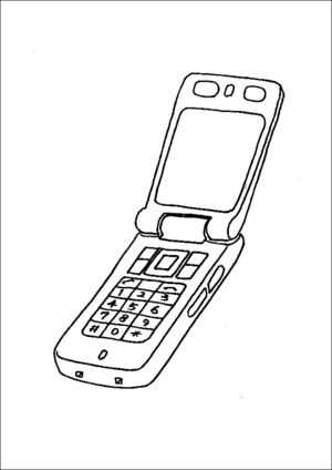 phone coloring pages printable