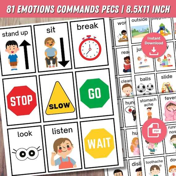 picture cards for autism printable