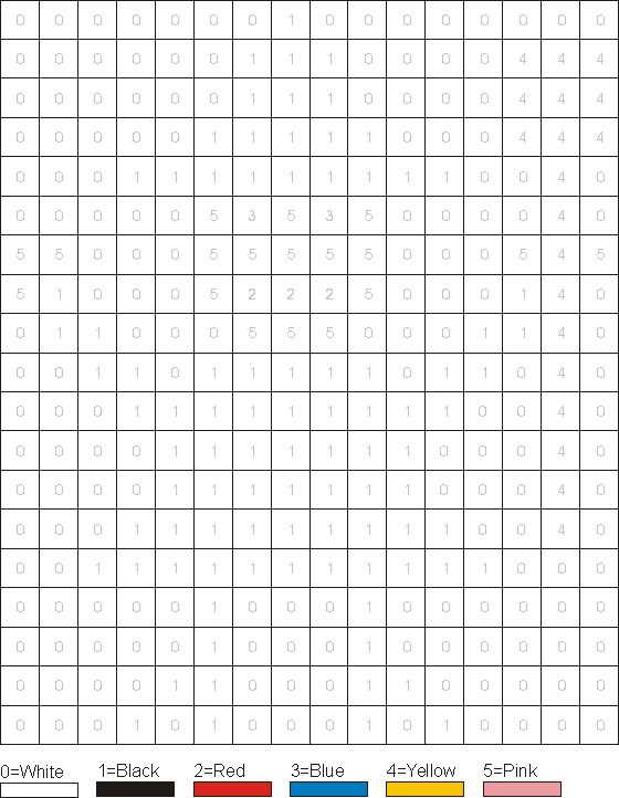 pixel hidden mystery color by number printables