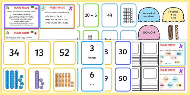 place value games printable