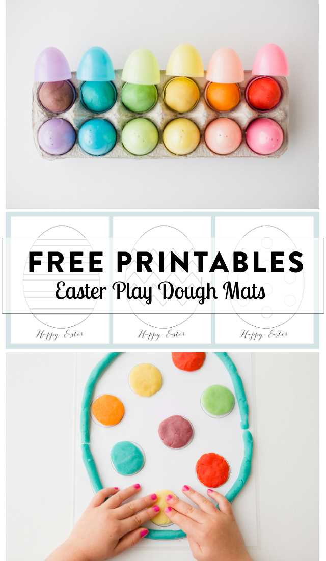 play dough mats printable