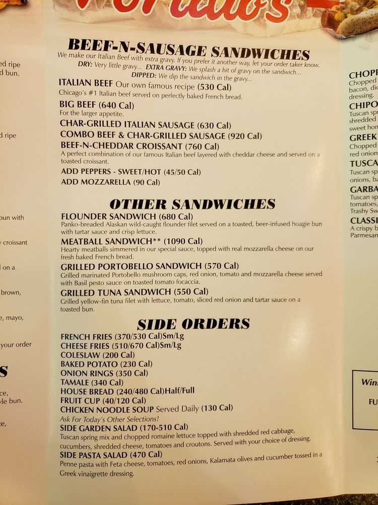 portillos printable menu