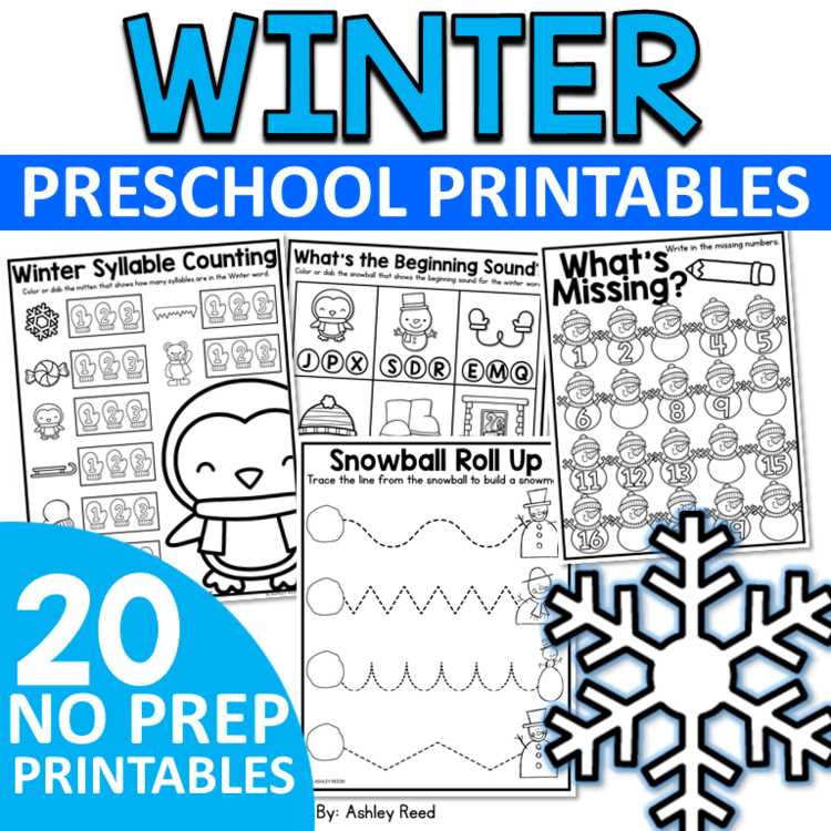 pre k printables