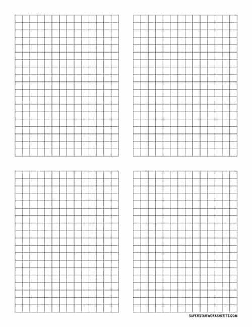 printable 1 2 inch graph paper