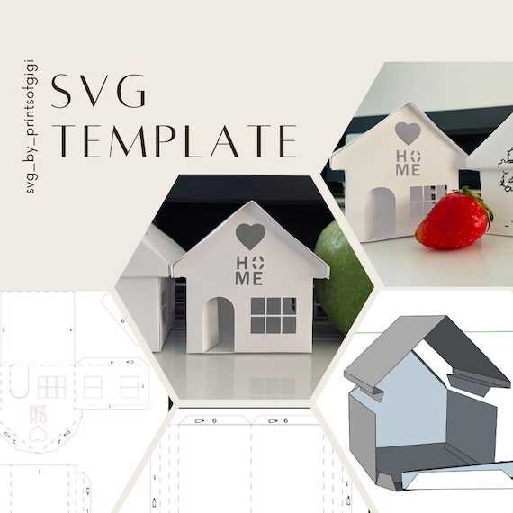 printable 3d house