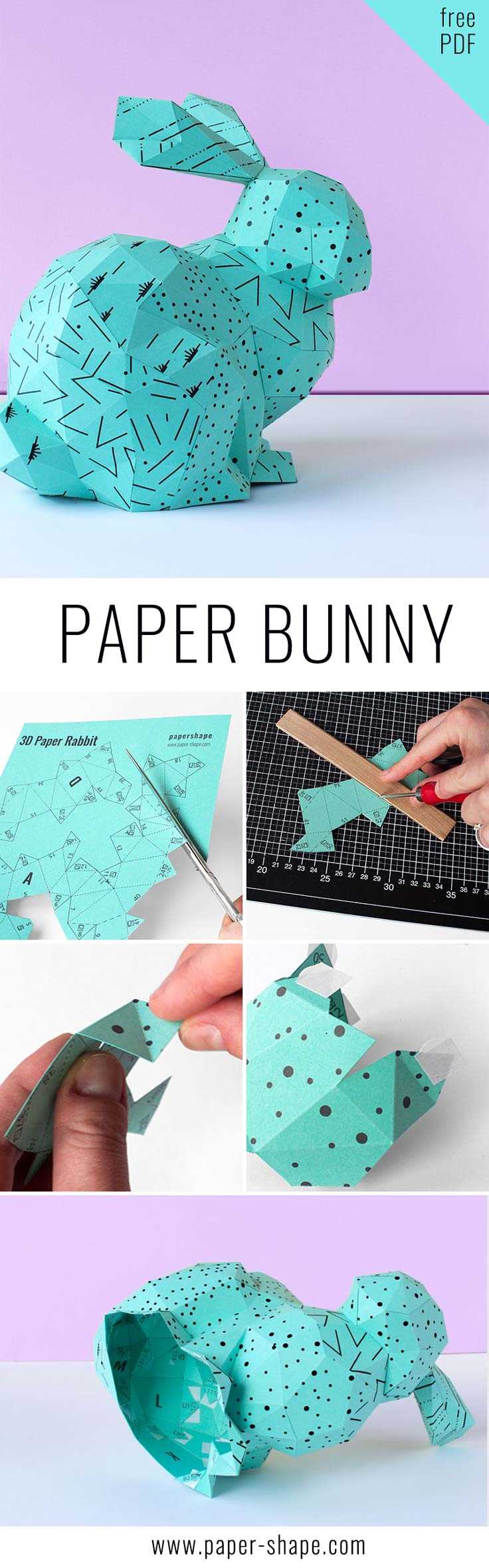 printable 3d paper crafts templates
