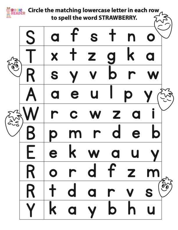 printable abc matching game