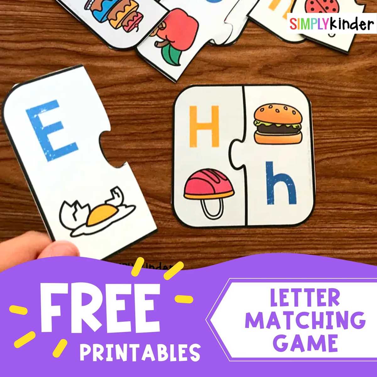 printable abc matching game