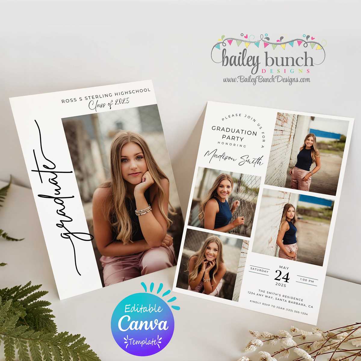 printable announcement cards