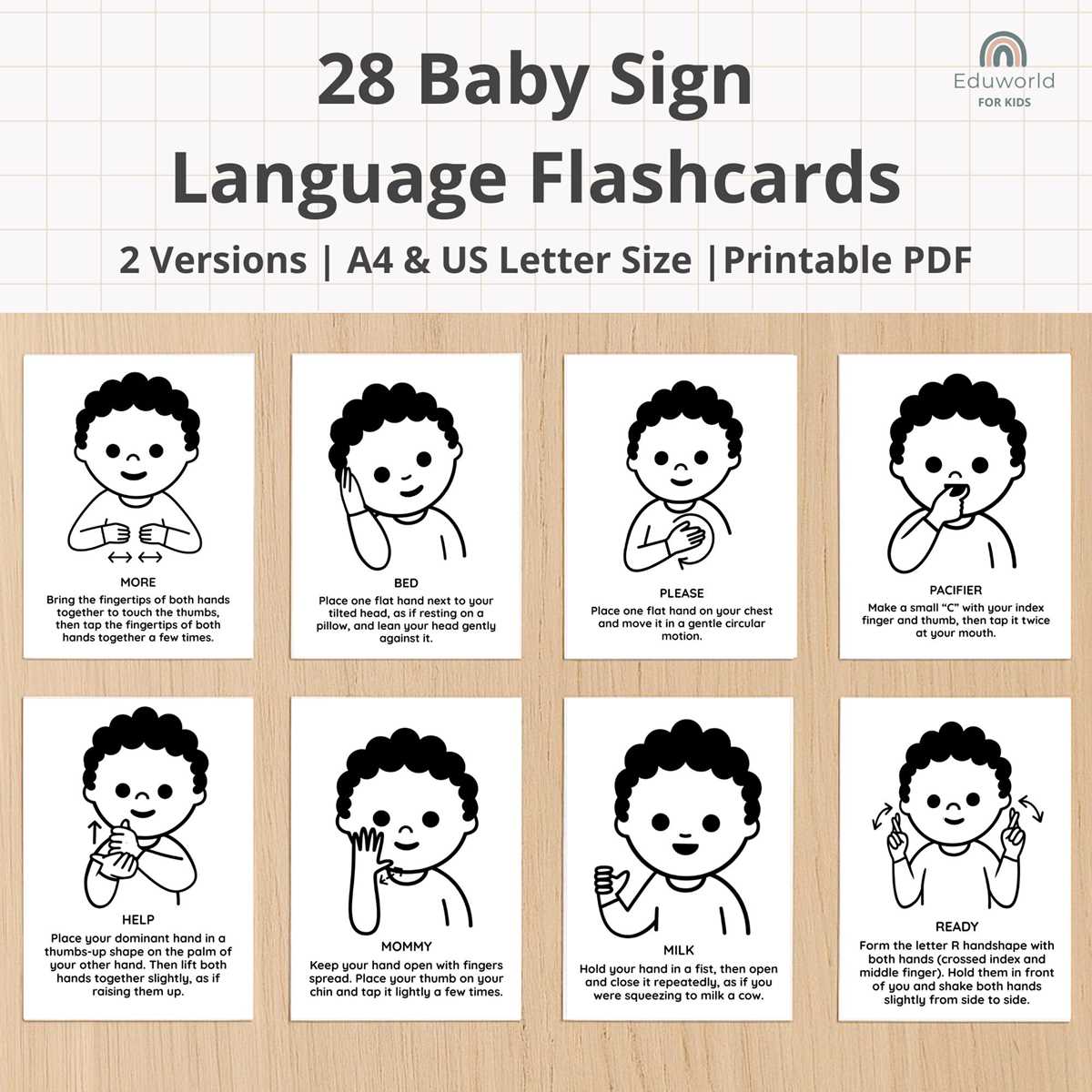 printable asl signs