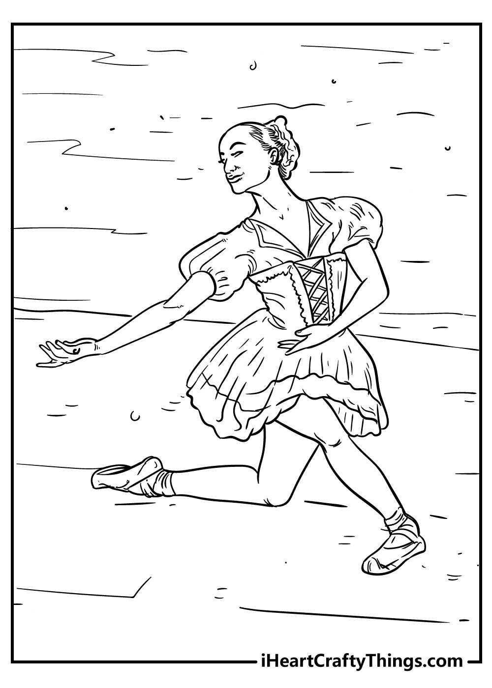 printable ballet coloring pages