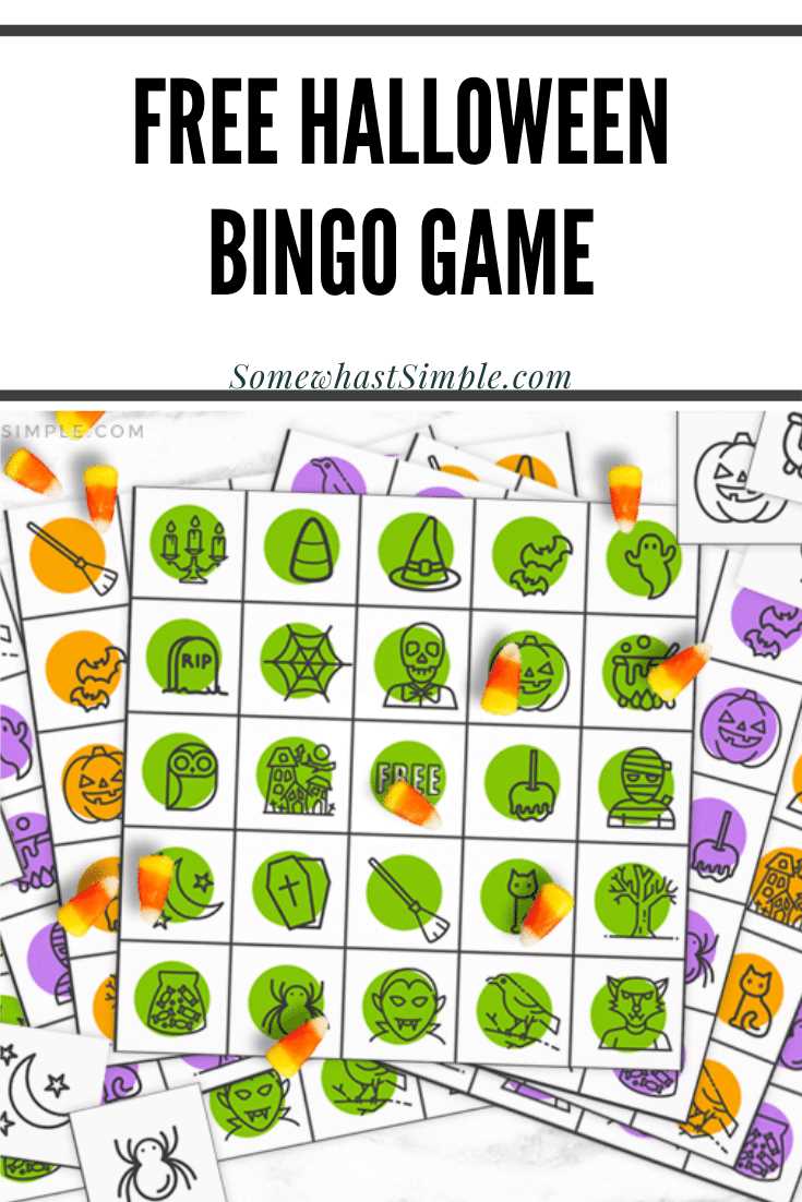 printable bingo cards halloween