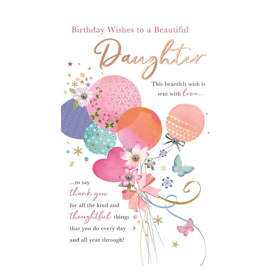 printable birthday cards for daughter
