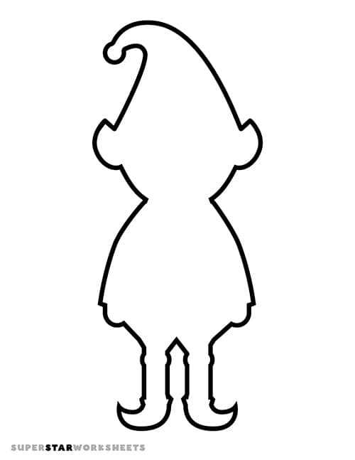 printable blank elf on the shelf