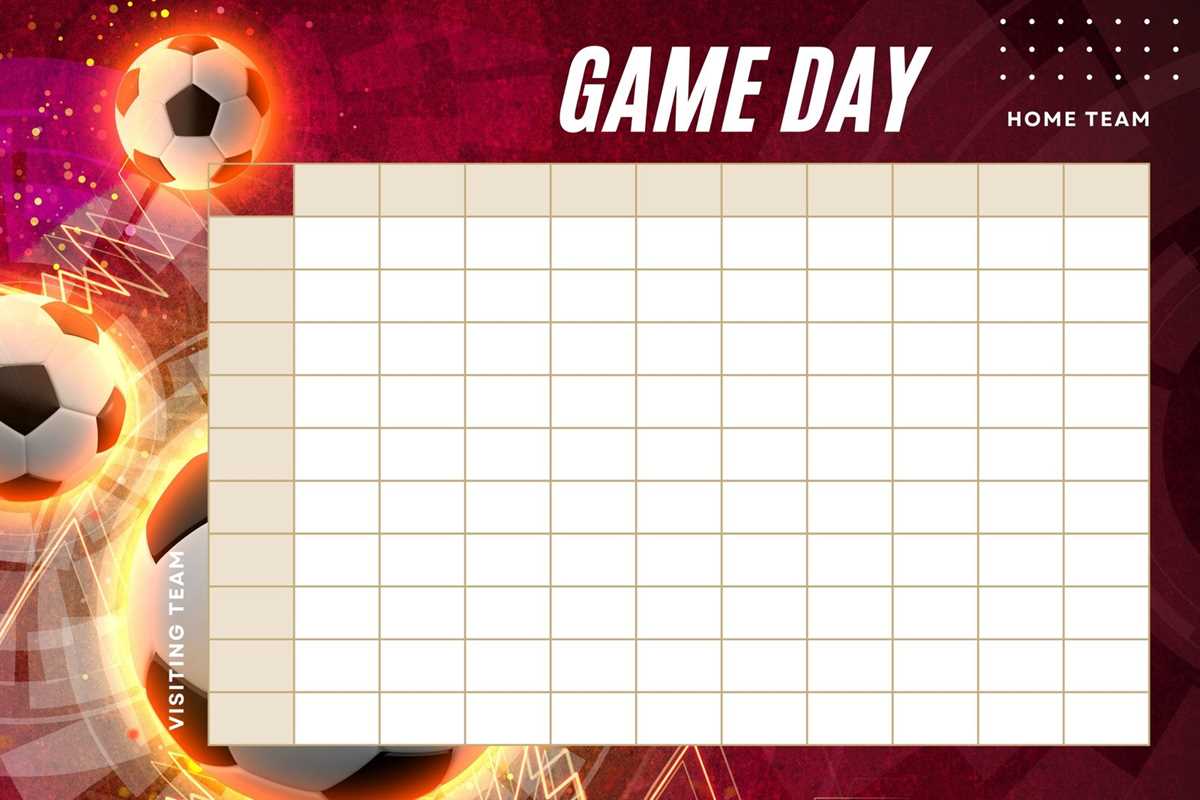 printable blank football play sheet template
