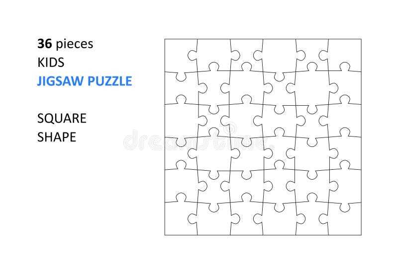 printable blank puzzle template