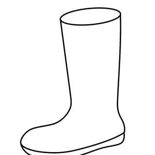 printable boots template