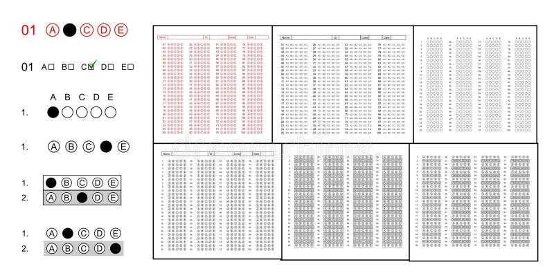 printable bubble sheet