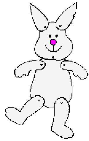 printable bunny craft