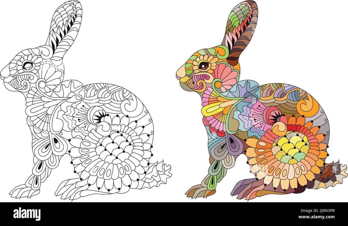 printable bunny rabbit coloring pages