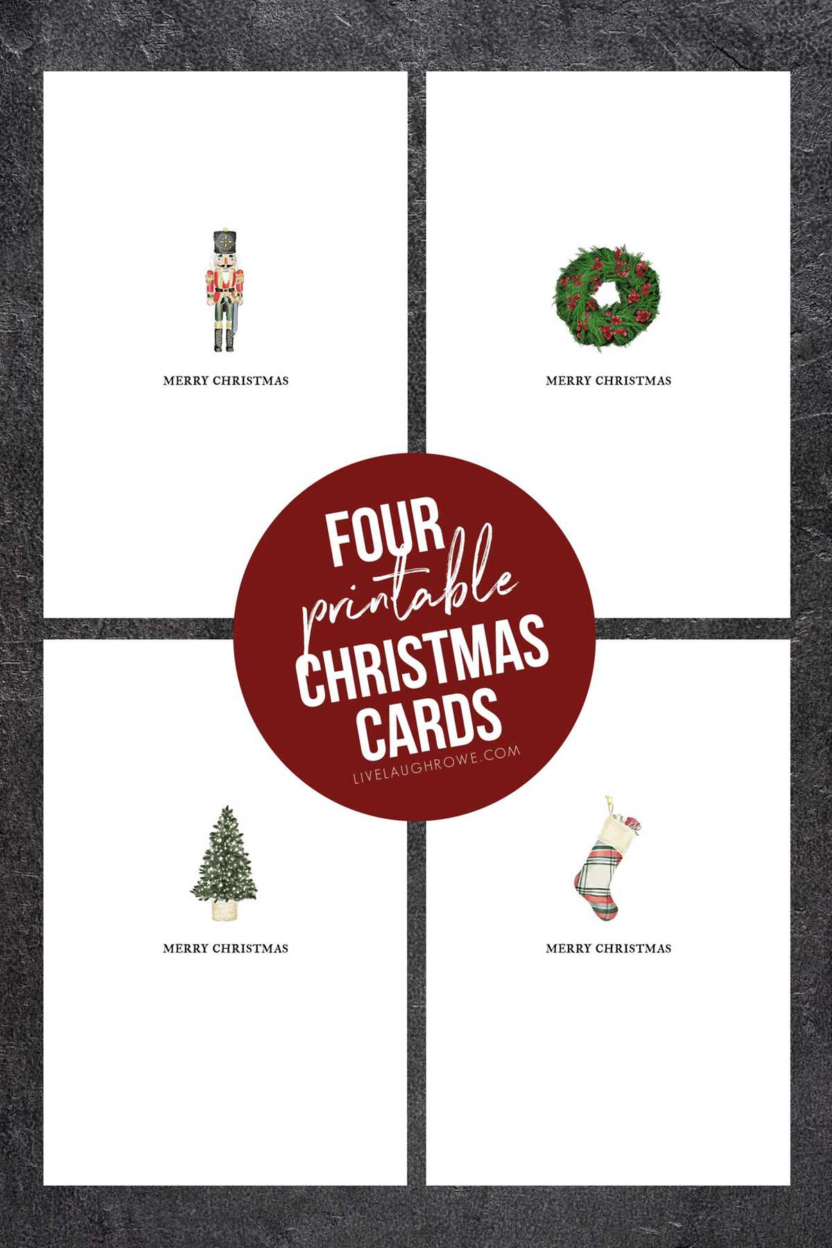 printable cards christmas