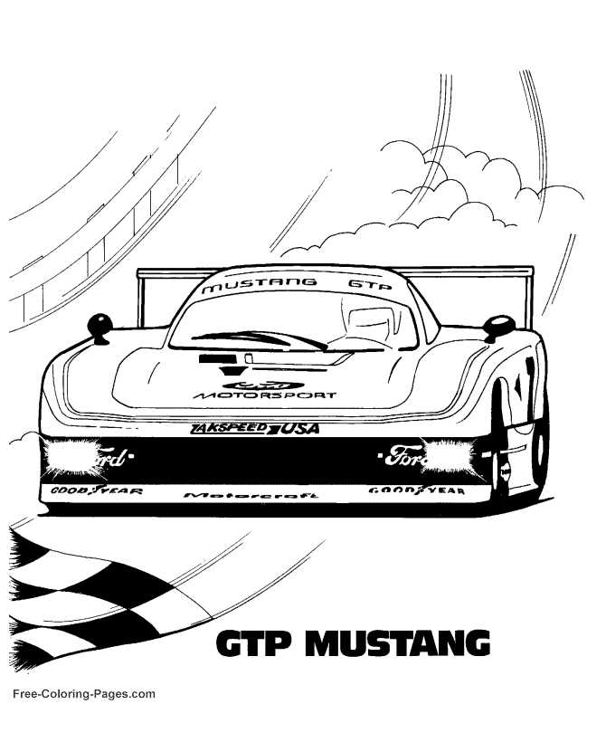printable cars coloring sheets