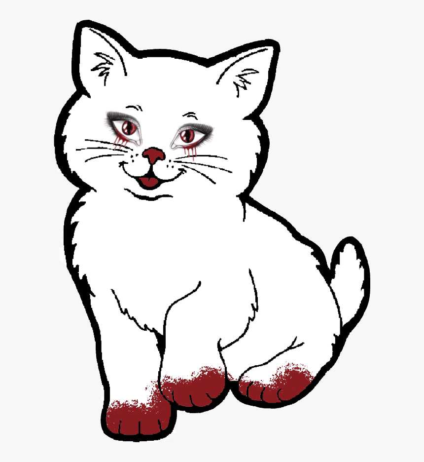 printable cat outline