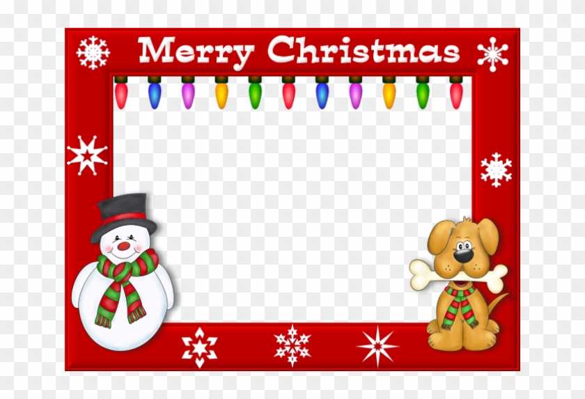 printable christmas frames