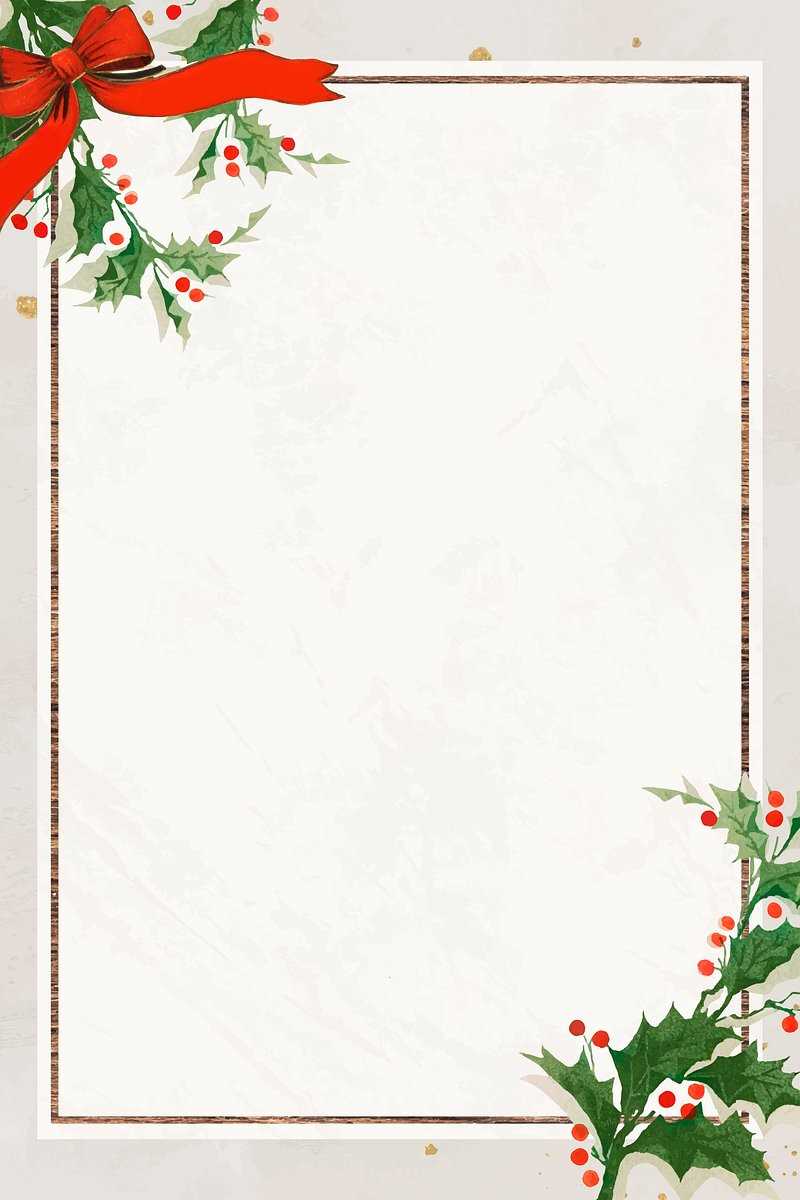 printable christmas frames