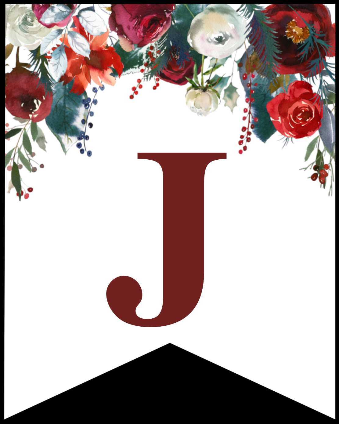 printable christmas letters