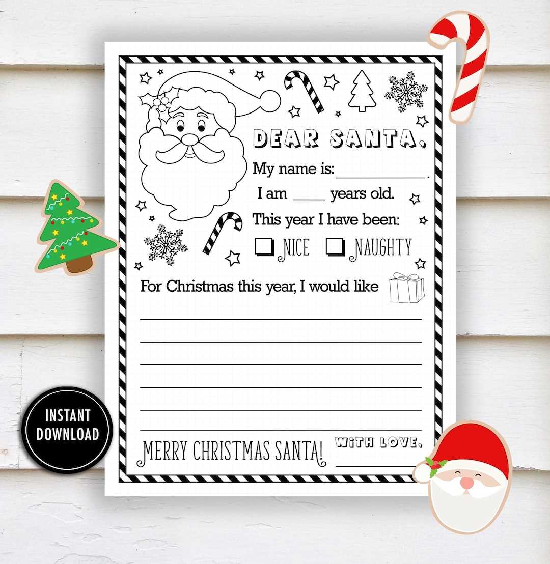 printable christmas letters