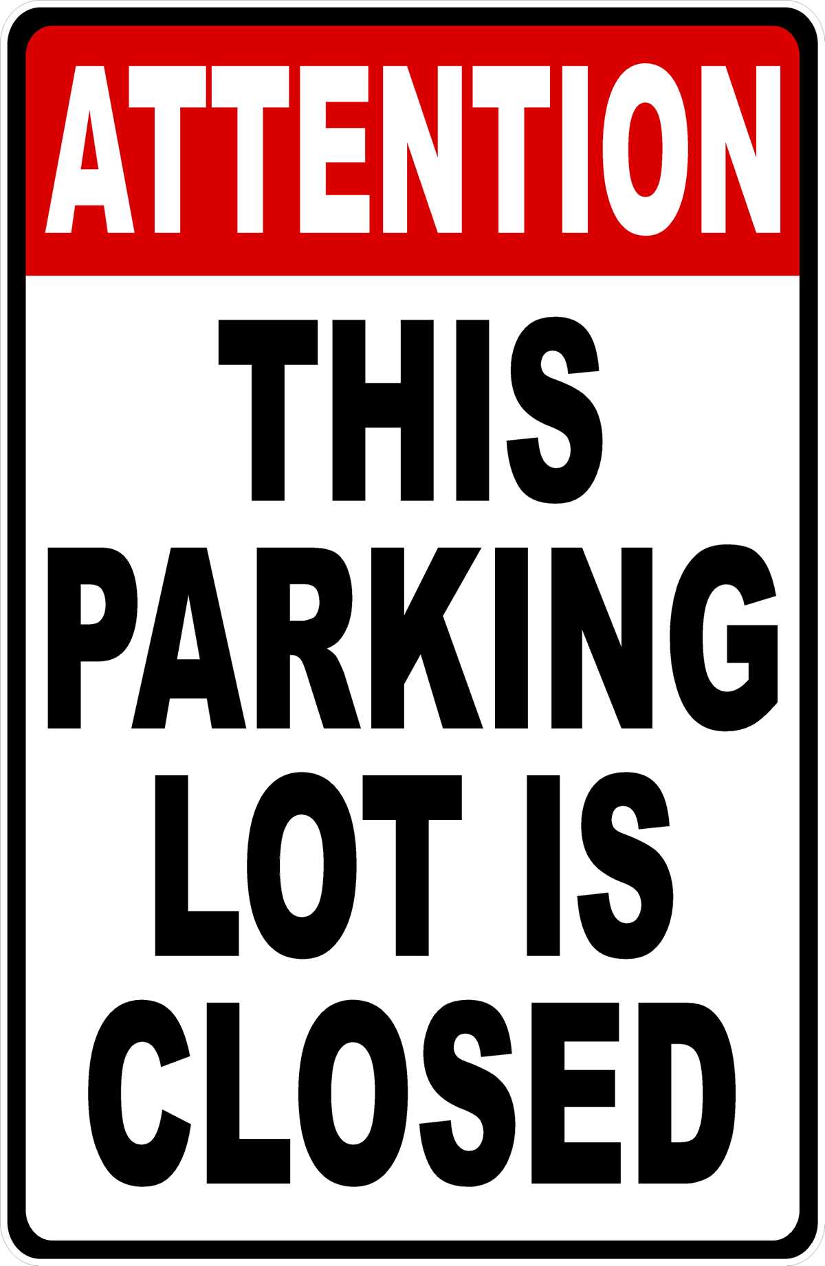 printable closed signs