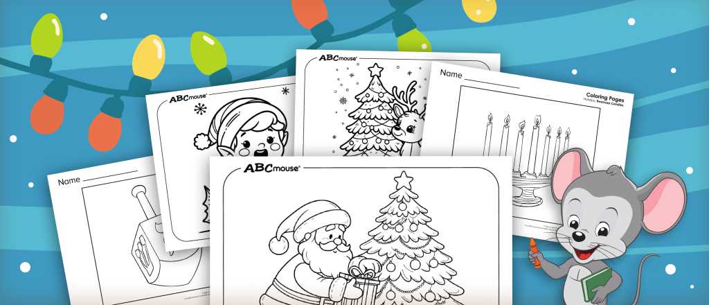 printable color christmas pictures
