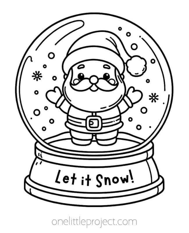 printable color christmas pictures
