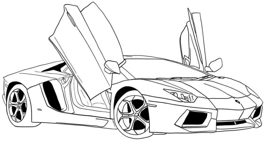 printable coloring pages of cars