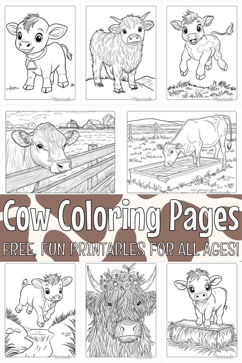 printable coloring pages of farm animals