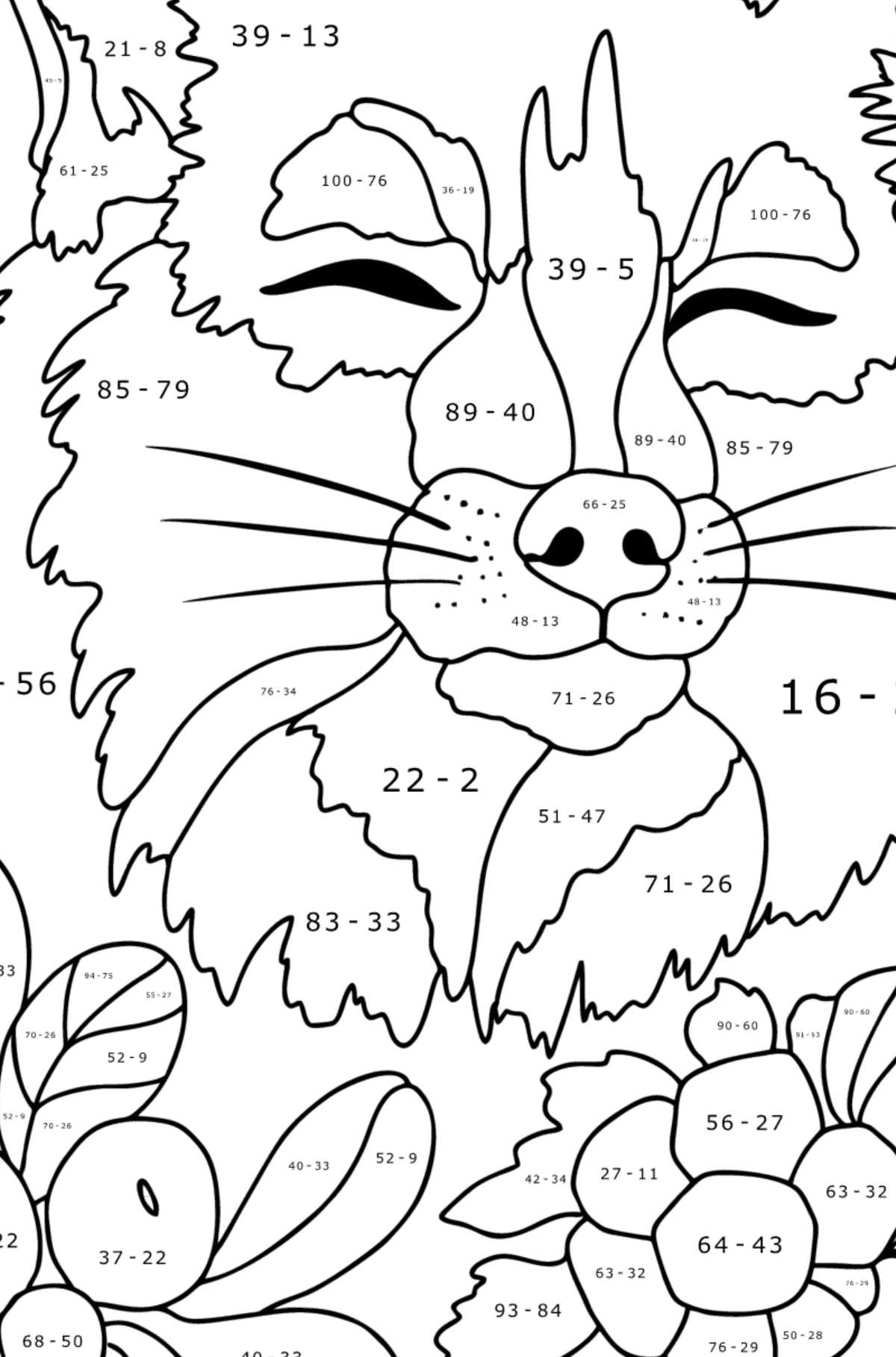 printable coloring pages of foxes