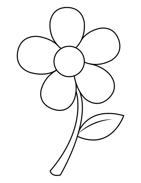 printable coloring pages with flowers