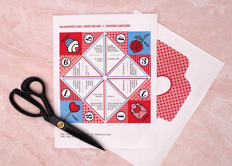 printable cootie catcher