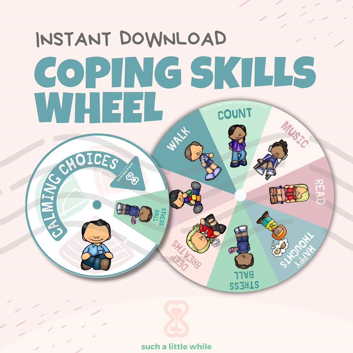 printable coping skills visual