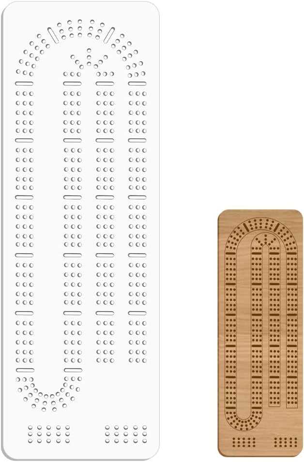printable cribbage board template