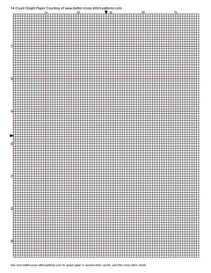 printable cross stitch grid