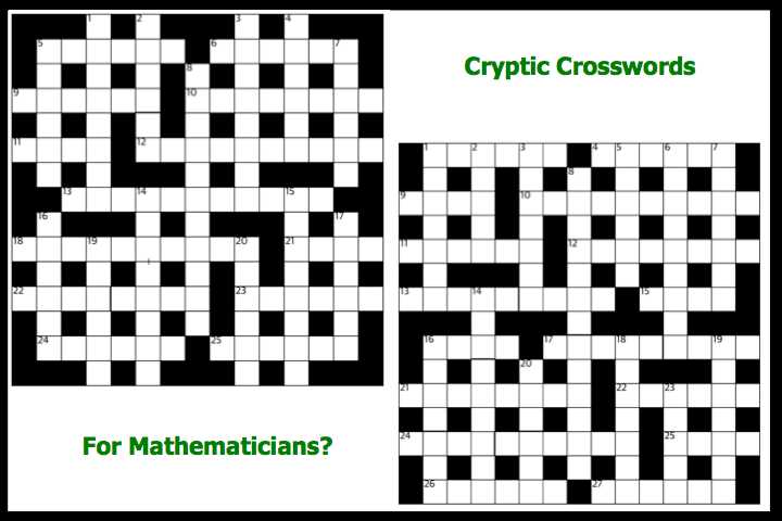 printable cryptic crosswords